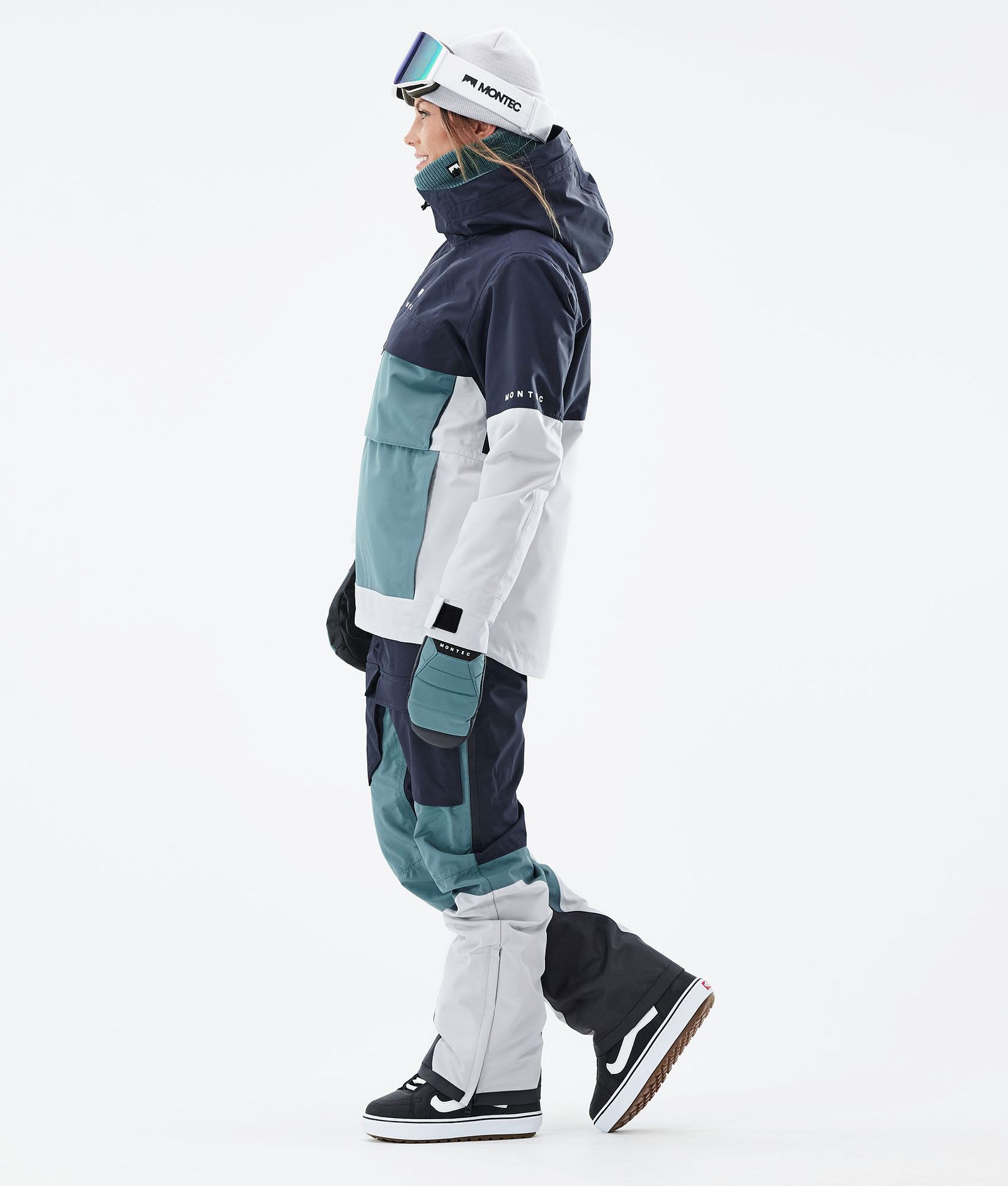 Dune W 2021 Bunda na Snowboard Dámské Marine/Atlantic/Light Grey, Obrázek 6 z 11
