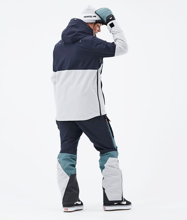 Dune W 2021 Chaqueta Snowboard Mujer Marine/Atlantic/Light Grey, Imagen 7 de 11