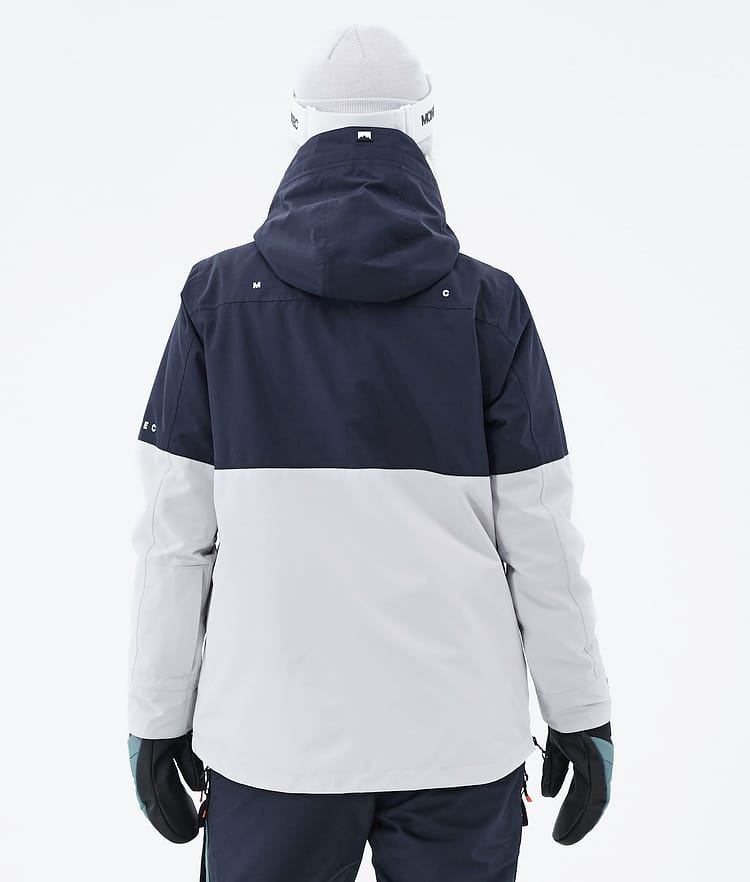 Dune W 2021 Chaqueta Snowboard Mujer Marine/Atlantic/Light Grey, Imagen 9 de 11
