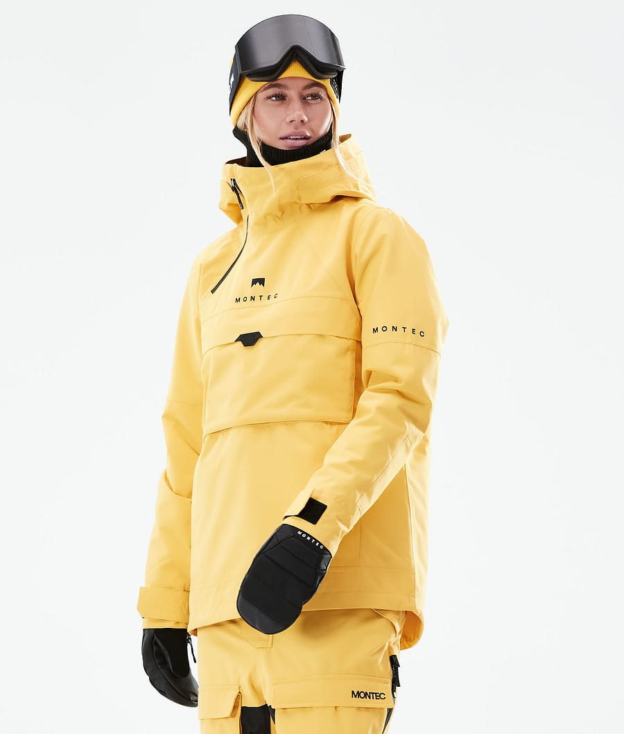 Dune W 2021 Veste de Ski Femme Yellow