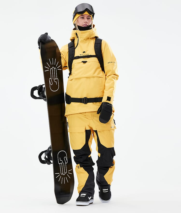 Dune W 21 Chaqueta Snowboard Mujer Yellow, Imagen 5 de 11