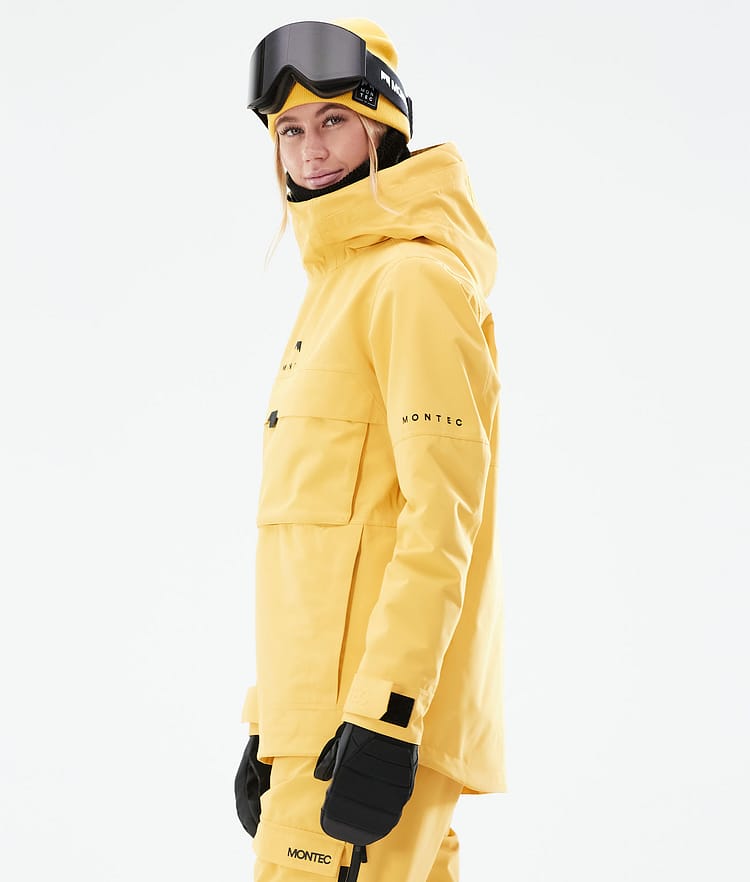 Dune W 2021 Chaqueta Snowboard Mujer Yellow, Imagen 8 de 11