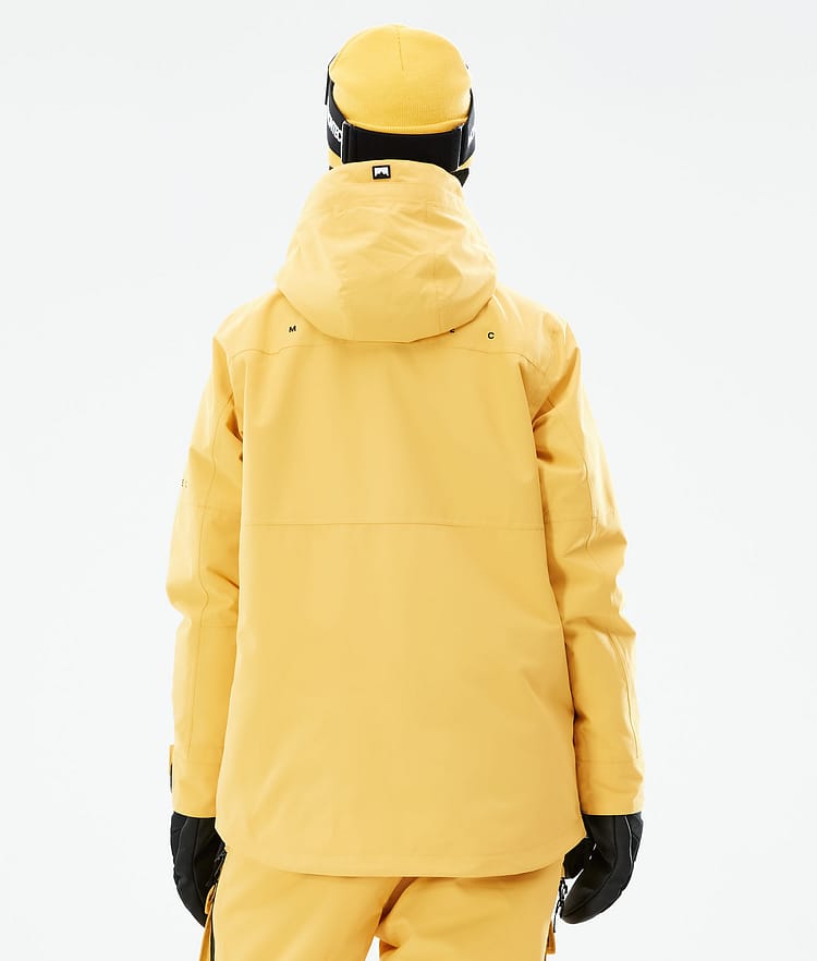 Dune W 2021 Chaqueta Snowboard Mujer Yellow, Imagen 9 de 11