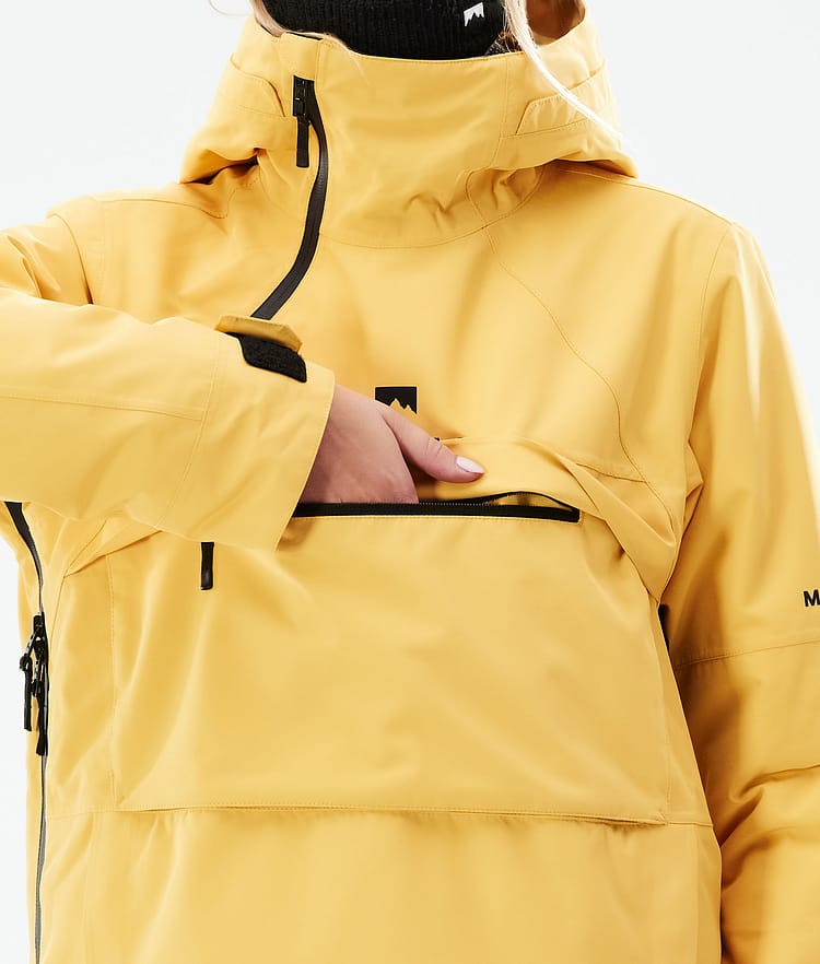 Dune W 2021 Chaqueta Snowboard Mujer Yellow, Imagen 11 de 11