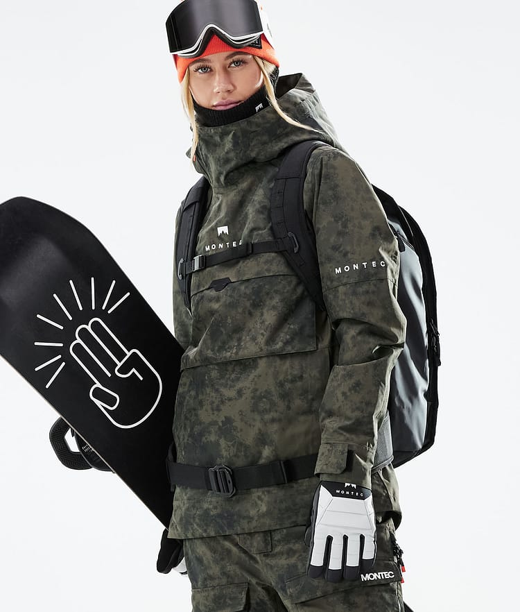 Dune W 21 Chaqueta Snowboard Mujer Olive Green Tiedye, Imagen 4 de 11