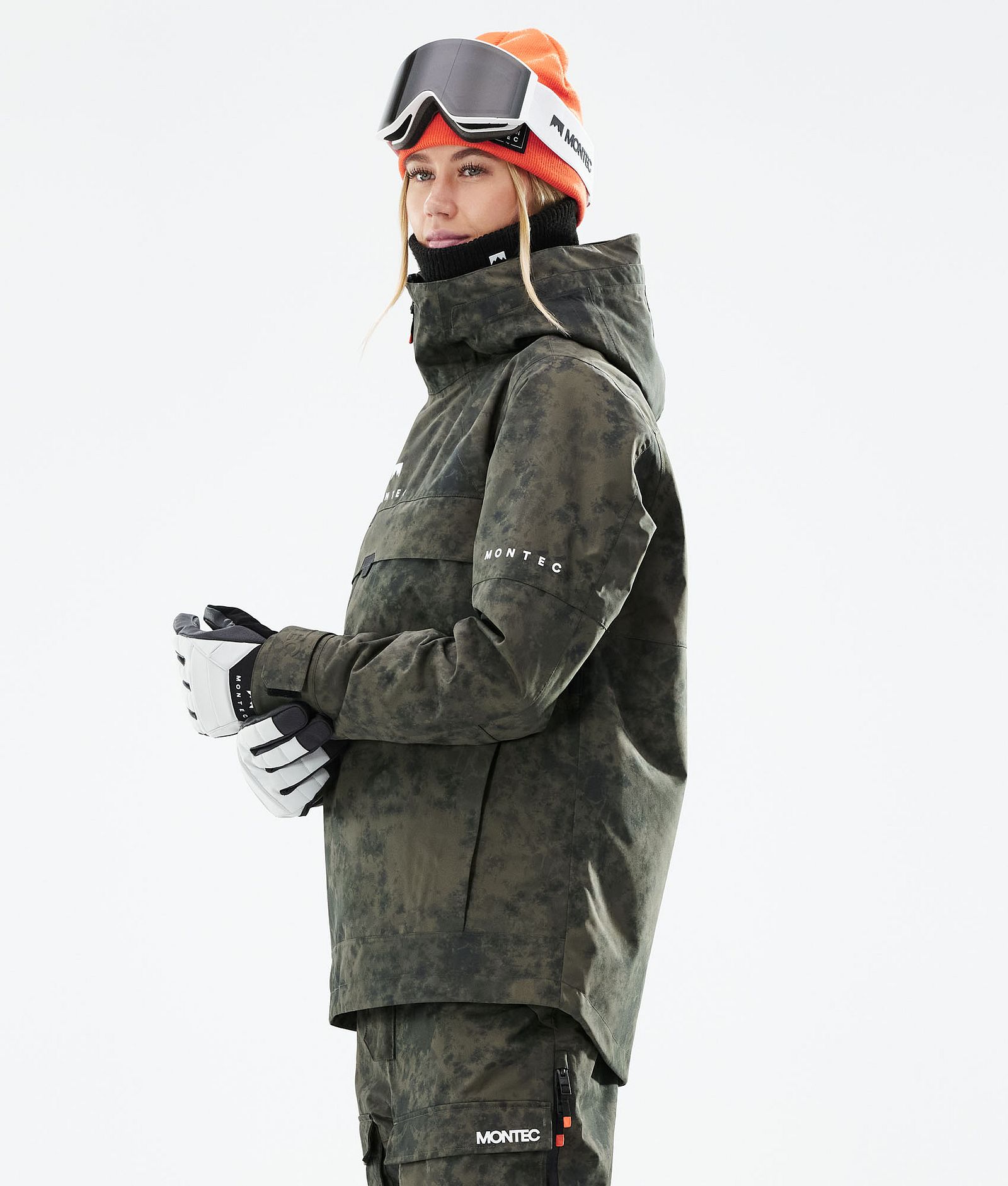 Dune W 2021 Chaqueta Snowboard Mujer Olive Green Tiedye, Imagen 8 de 11