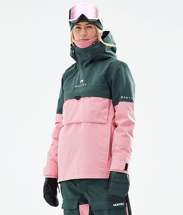 Dune W 2021 Chaqueta Snowboard Mujer Dark Atlantic/Pink