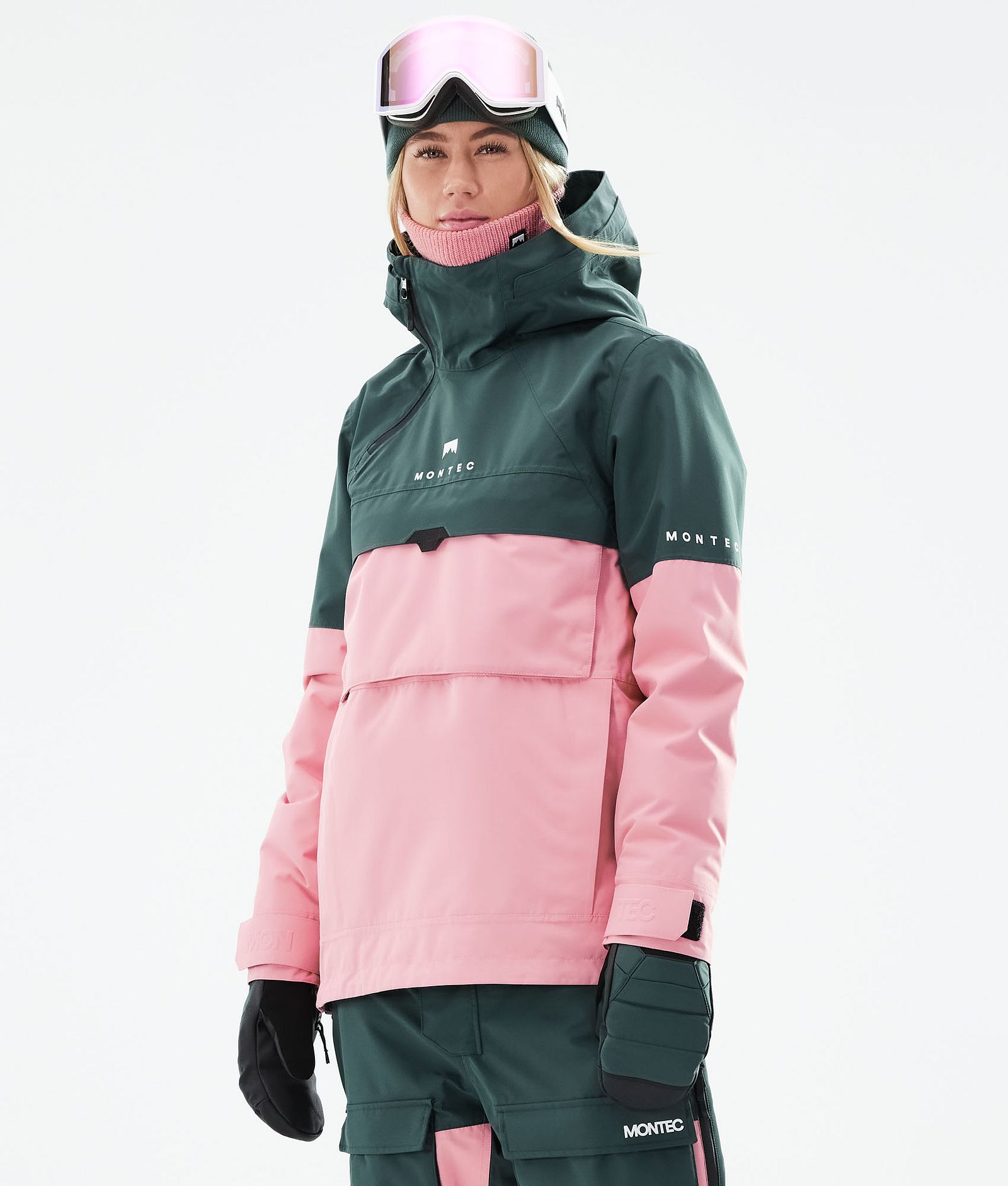 Dune W 2021 Bunda na Snowboard Dámské Dark Atlantic/Pink, Obrázek 1 z 10