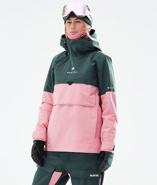 Montec Dune W 21 Kurtka Narciarska Kobiety Dark Atlantic/Pink