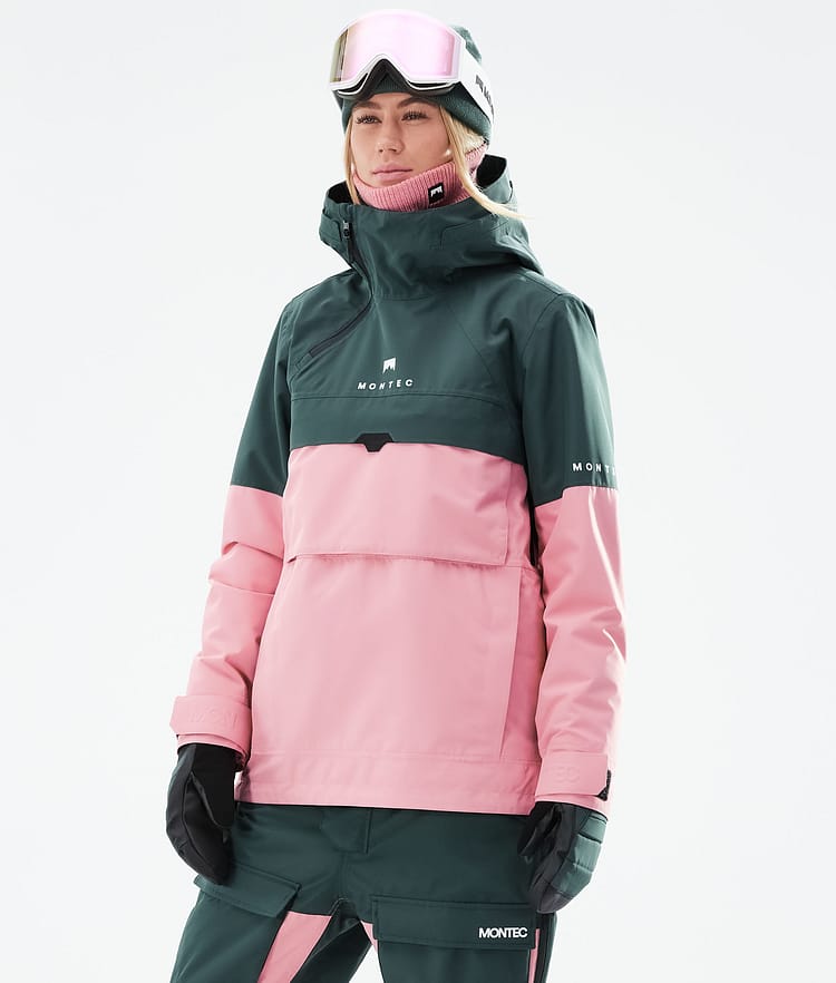 Dune W 2021 Lyžařská Bunda Dámské Dark Atlantic/Pink, Obrázek 1 z 10