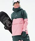 Dune W 2021 Bunda na Snowboard Dámské Dark Atlantic/Pink, Obrázek 2 z 10