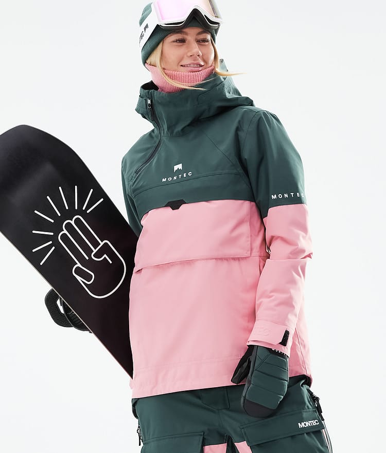 Dune W 21 Chaqueta Snowboard Mujer Dark Atlantic/Pink, Imagen 2 de 10