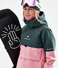 Dune W 2021 Bunda na Snowboard Dámské Dark Atlantic/Pink, Obrázek 3 z 10