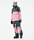 Dune W 2021 Lyžařská Bunda Dámské Dark Atlantic/Pink, Obrázek 4 z 10