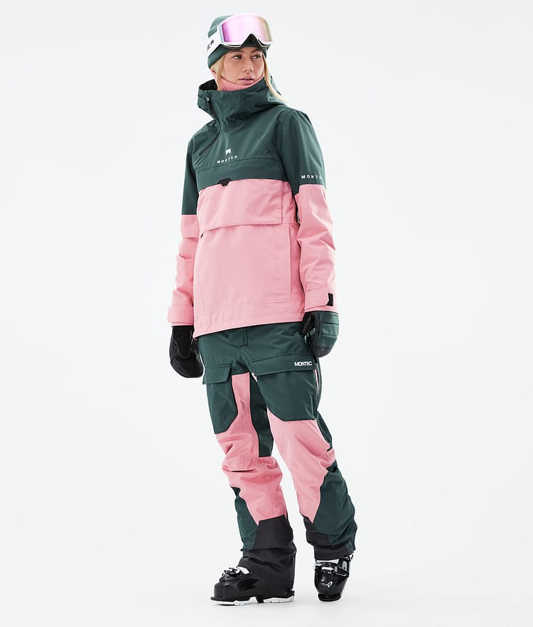 Dune W 2021 Lyžařská Bunda Dámské Dark Atlantic/Pink, Obrázek 4 z 10