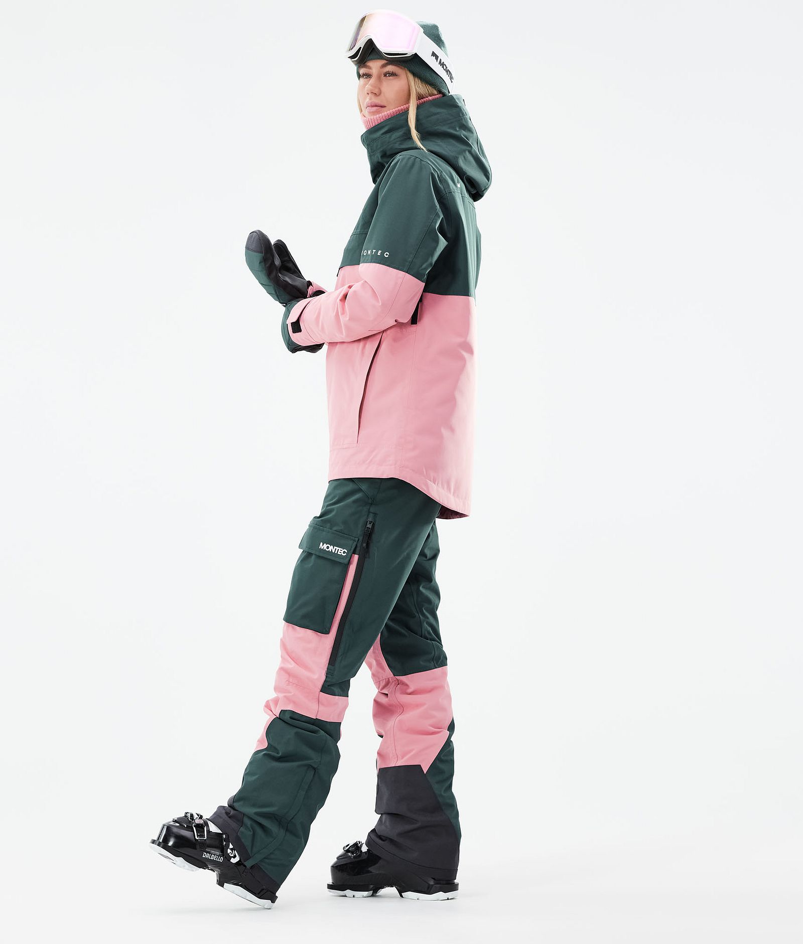 Dune W 2021 Lyžařská Bunda Dámské Dark Atlantic/Pink, Obrázek 5 z 10