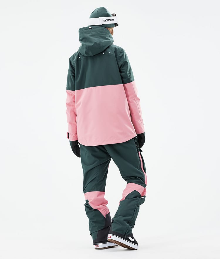Dune W 2021 Bunda na Snowboard Dámské Dark Atlantic/Pink, Obrázek 6 z 10