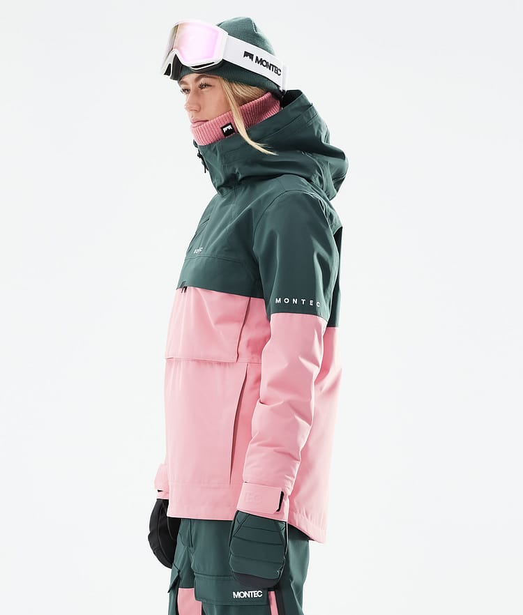 Dune W 21 Chaqueta Snowboard Mujer Dark Atlantic/Pink, Imagen 7 de 10