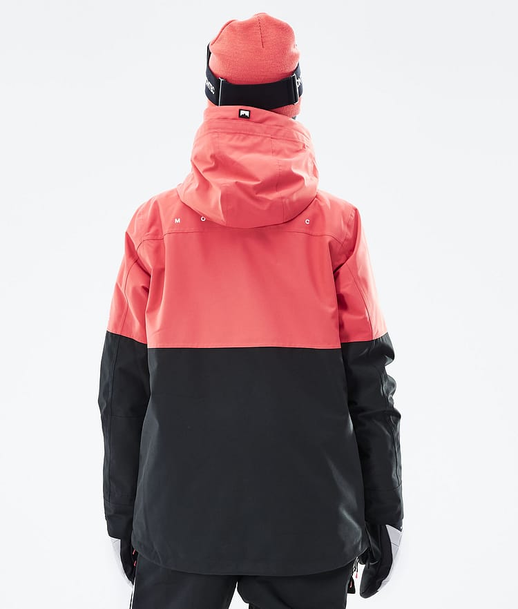 Dune W 2021 Chaqueta Snowboard Mujer Coral/Atlantic/Black, Imagen 7 de 9