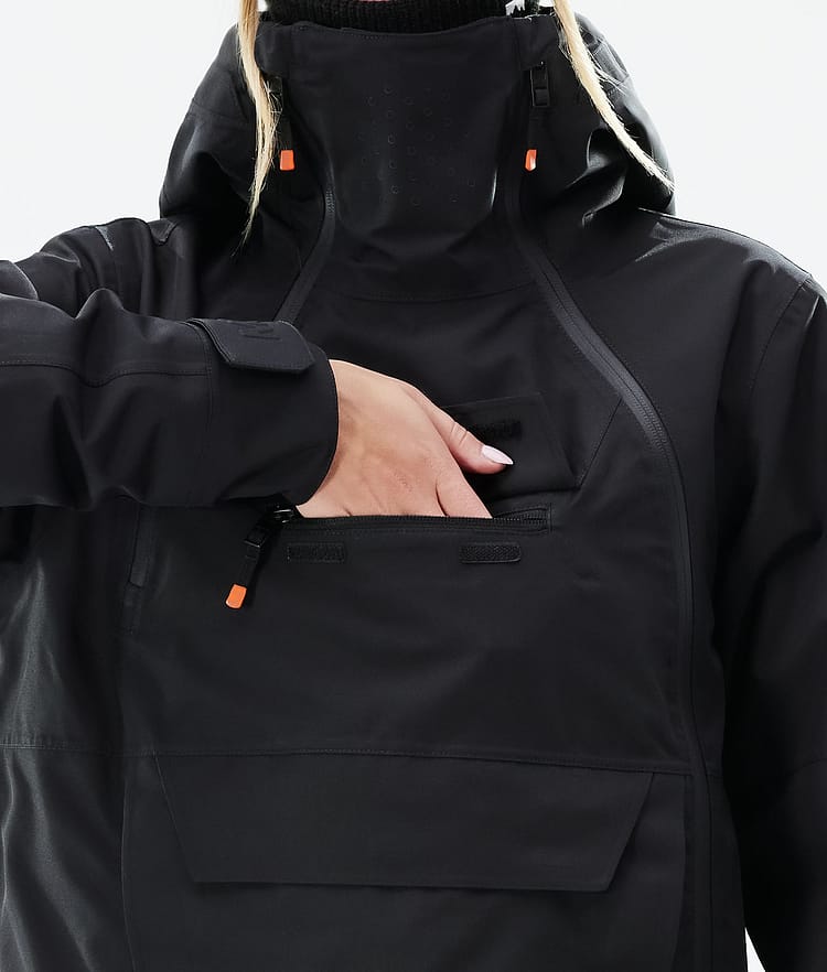 Doom W 21 Kurtka Narciarska Kobiety Black, Zdjęcie 12 z 13