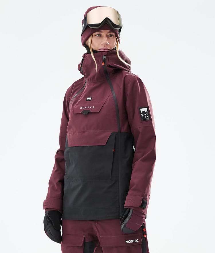 Doom W 2021 Lyžařská Bunda Dámské Burgundy/Black, Obrázek 1 z 12