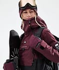Doom W 2021 Kurtka Snowboardowa Kobiety Burgundy/Black, Zdjęcie 3 z 12