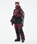 Doom W 2021 Lyžařská Bunda Dámské Burgundy/Black, Obrázek 4 z 12