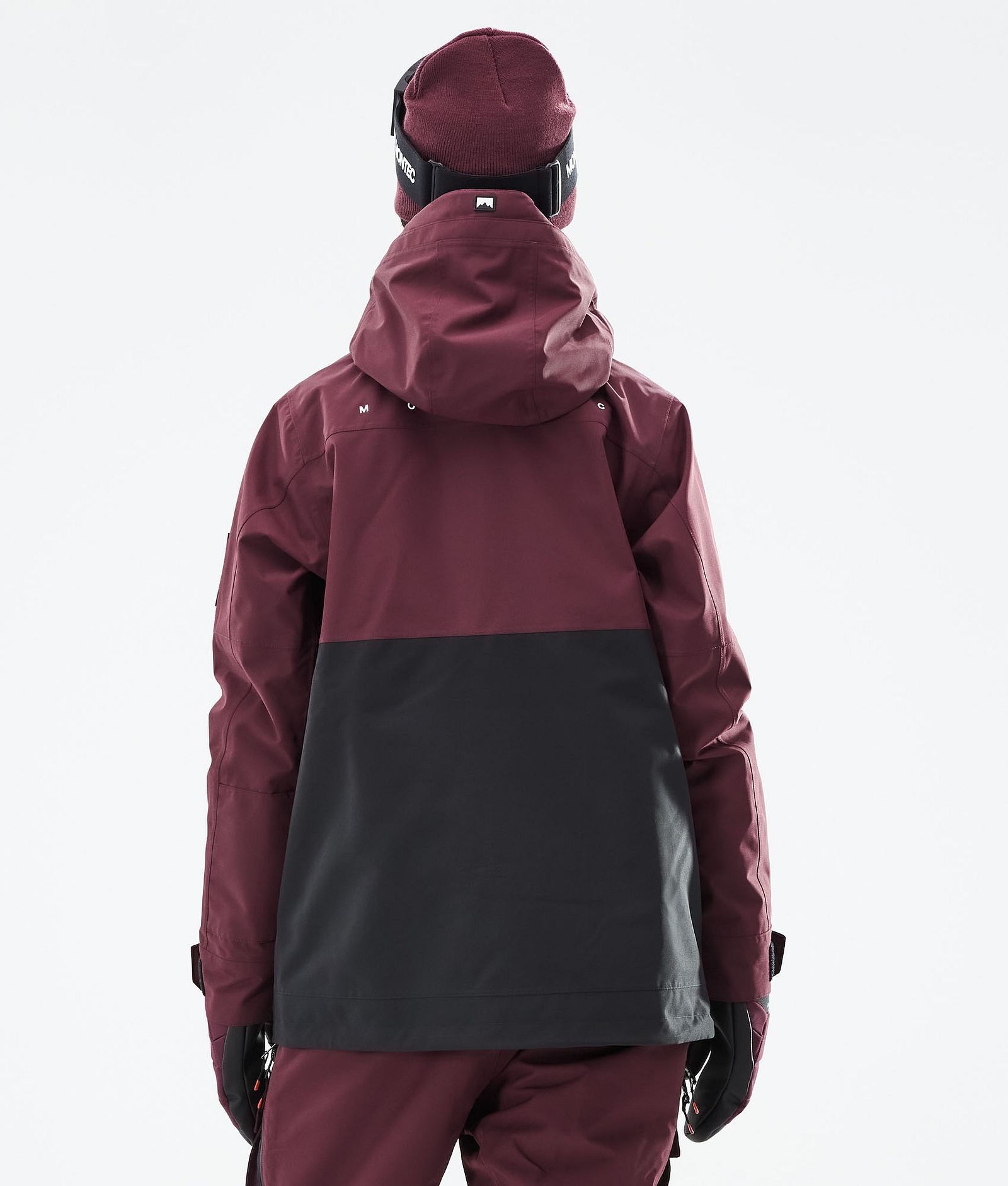 Doom W 2021 Kurtka Snowboardowa Kobiety Burgundy/Black, Zdjęcie 8 z 12