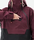 Doom W 2021 Kurtka Snowboardowa Kobiety Burgundy/Black, Zdjęcie 11 z 12