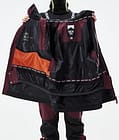Doom W 2021 Lyžařská Bunda Dámské Burgundy/Black, Obrázek 12 z 12