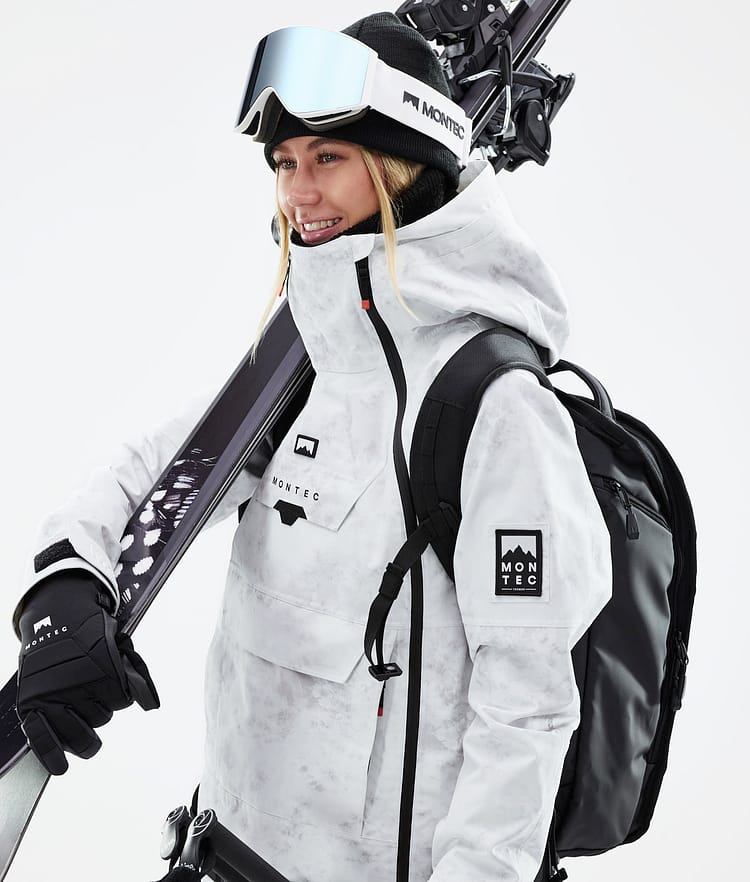 Doom W 21 Kurtka Narciarska Kobiety White Tiedye, Zdjęcie 3 z 12