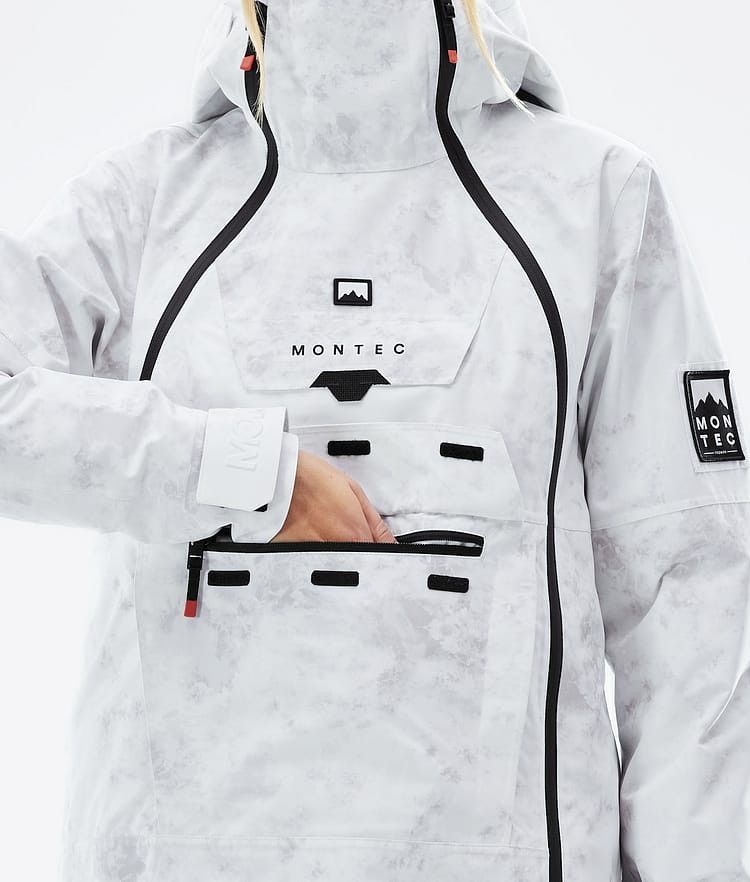 Doom W 21 Kurtka Narciarska Kobiety White Tiedye, Zdjęcie 10 z 12