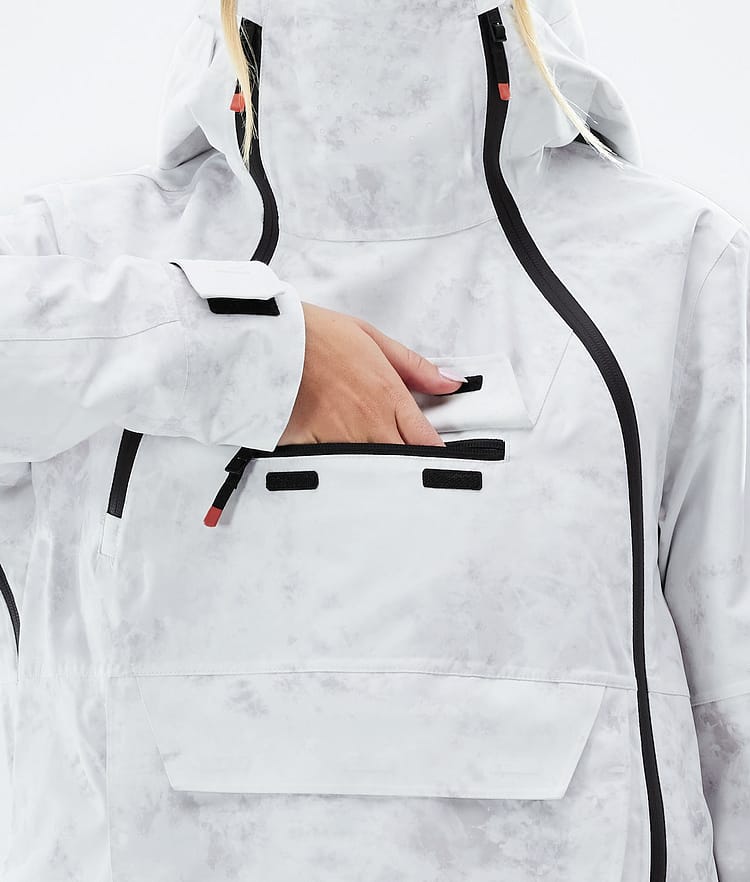 Doom W 21 Kurtka Narciarska Kobiety White Tiedye, Zdjęcie 11 z 12