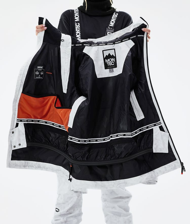 Doom W 21 Kurtka Narciarska Kobiety White Tiedye, Zdjęcie 12 z 12