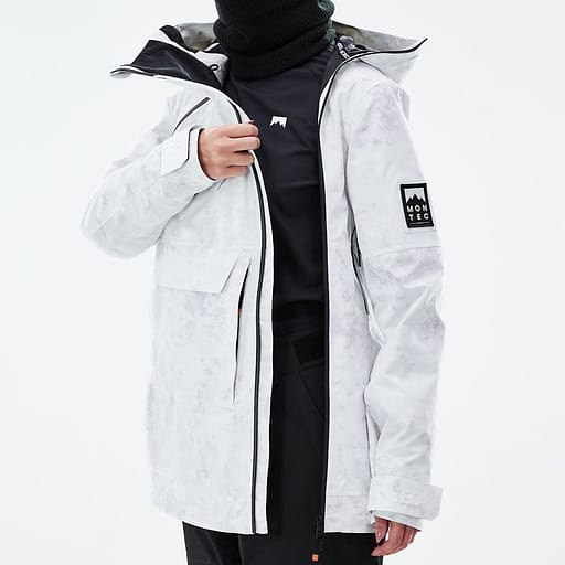 Asymetryczny zamek główny zabezpieczony plisą przeciwwiatrową. Główne zdjęcie produktu,