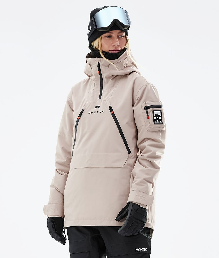 Anzu W Ski Jacket Women Sand