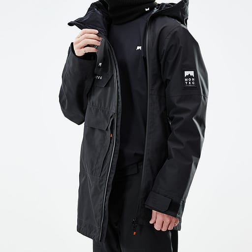 Asymetrický přední zip s vnitřní klopou Hlavní obrázek produktu,