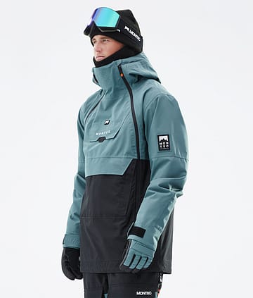 Doom 21 Lyžařská Bunda Pánské Atlantic/Black