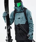 Doom 2021 Kurtka Narciarska Mężczyźni Atlantic/Black, Zdjęcie 3 z 13