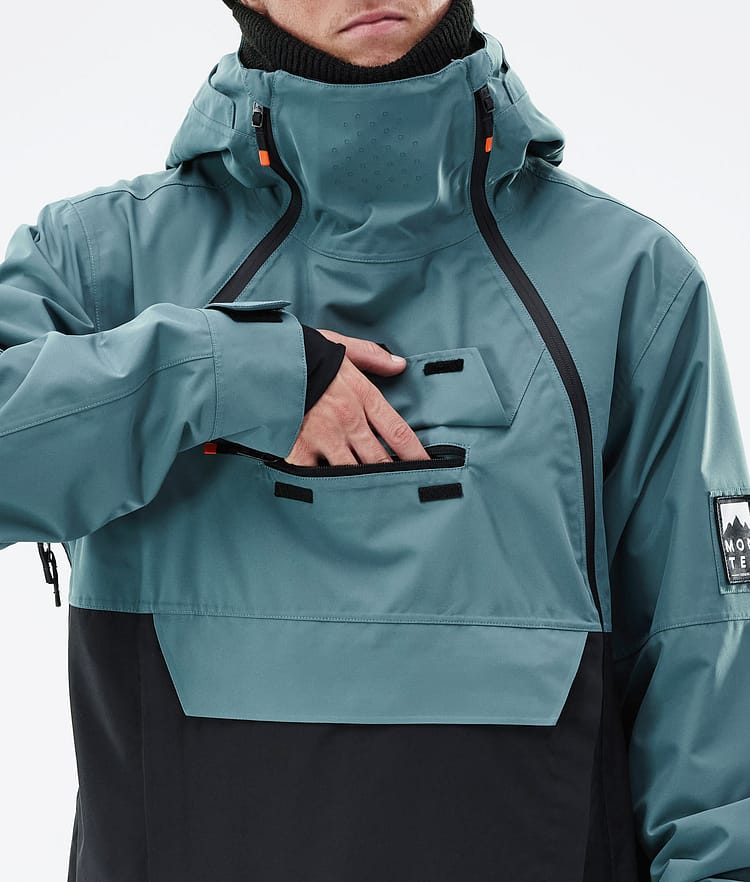 Doom 21 Chaqueta Esquí Hombre Atlantic/Black, Imagen 12 de 13