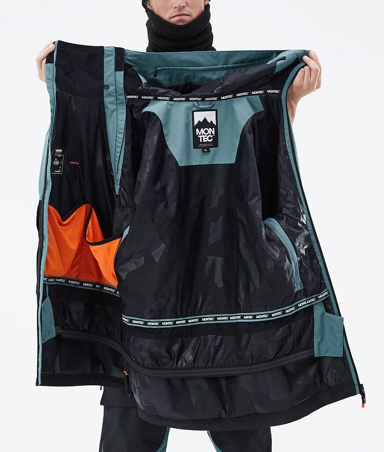 Doom 21 Chaqueta Esquí Hombre Atlantic/Black, Imagen 13 de 13