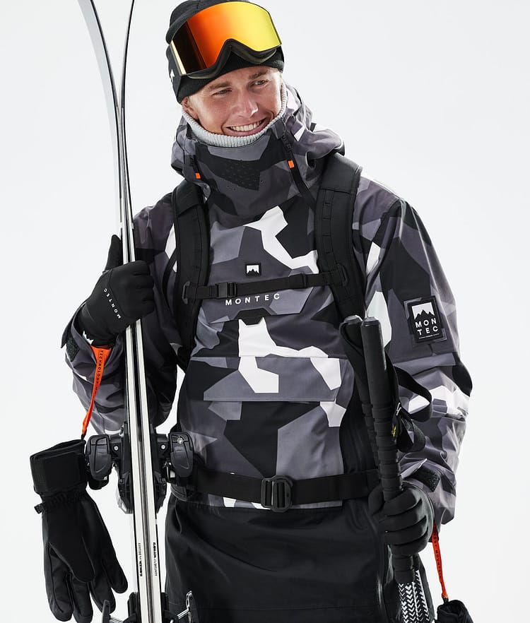 Doom 2021 Kurtka Narciarska Mężczyźni Arctic Camo/Black, Zdjęcie 3 z 12