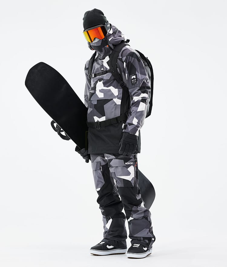 Doom 21 Bunda na Snowboard Pánské Arctic Camo/Black, Obrázek 4 z 11