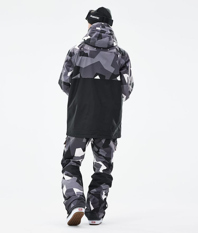 Doom 21 Bunda na Snowboard Pánské Arctic Camo/Black, Obrázek 6 z 11