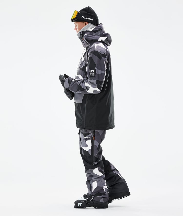 Doom 2021 Kurtka Narciarska Mężczyźni Arctic Camo/Black, Zdjęcie 6 z 12