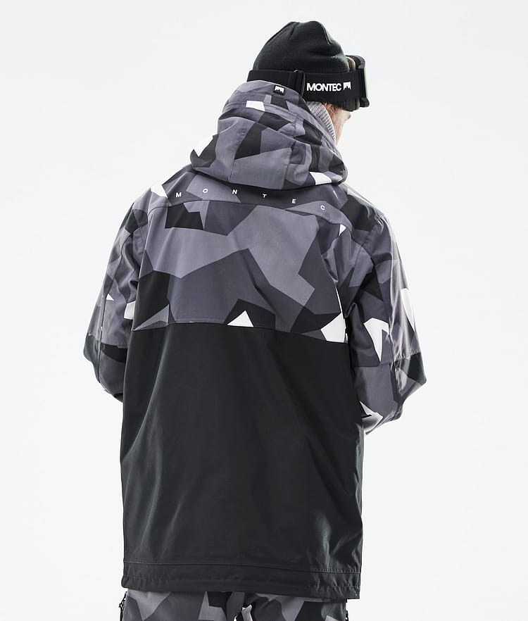 Doom 21 Bunda na Snowboard Pánské Arctic Camo/Black, Obrázek 8 z 11