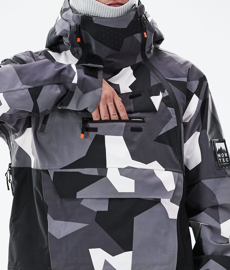 Doom 21 Bunda na Snowboard Pánské Arctic Camo/Black, Obrázek 11 z 11