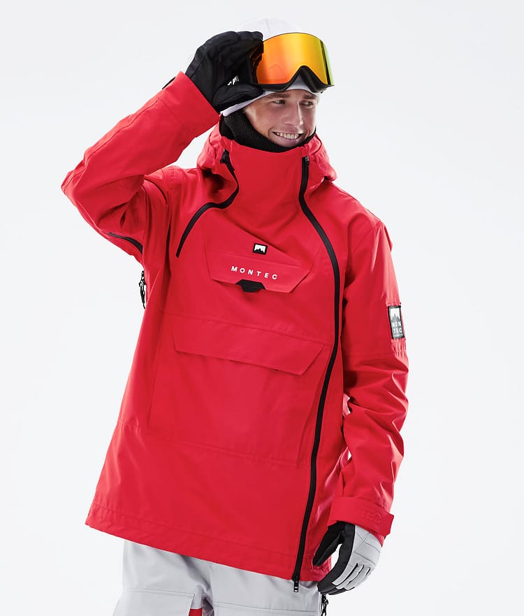 Doom 2021 Kurtka Snowboardowa Mężczyźni Red, Zdjęcie 4 z 13