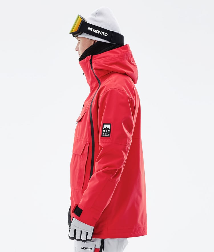 Doom 2021 Kurtka Snowboardowa Mężczyźni Red, Zdjęcie 8 z 13