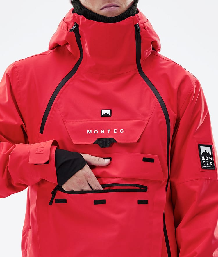 Doom 2021 Kurtka Snowboardowa Mężczyźni Red, Zdjęcie 12 z 13